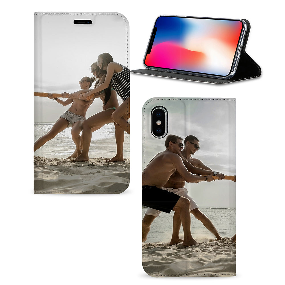 Apple iPhone X | Xs Stand Case Hoesje Maken met Foto's