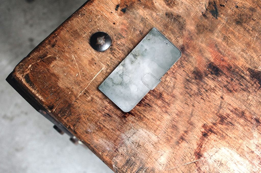 Hoesje Samsung Galaxy S22 Plus Painting Grey