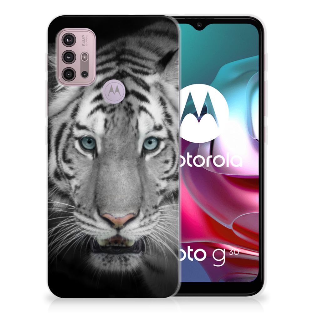 Motorola Moto G30 | G10 TPU Hoesje Tijger