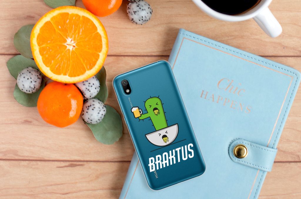 Huawei Y5 (2019) Telefoonhoesje met Naam Braktus