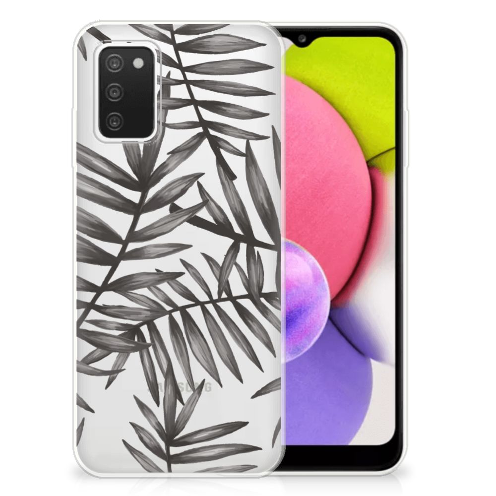 Samsung Galaxy A03S TPU Case Leaves Grey B2C Telecom