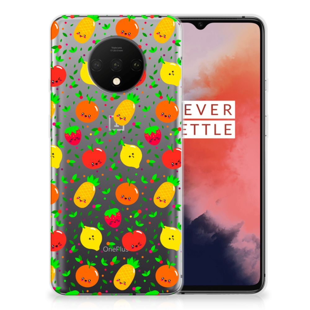 OnePlus 7T Siliconen Case Fruits