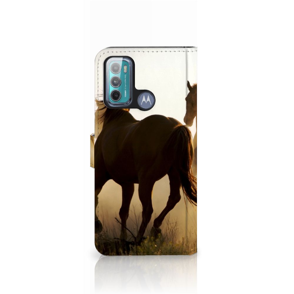 Motorola Moto G60 Telefoonhoesje met Pasjes Design Cowboy