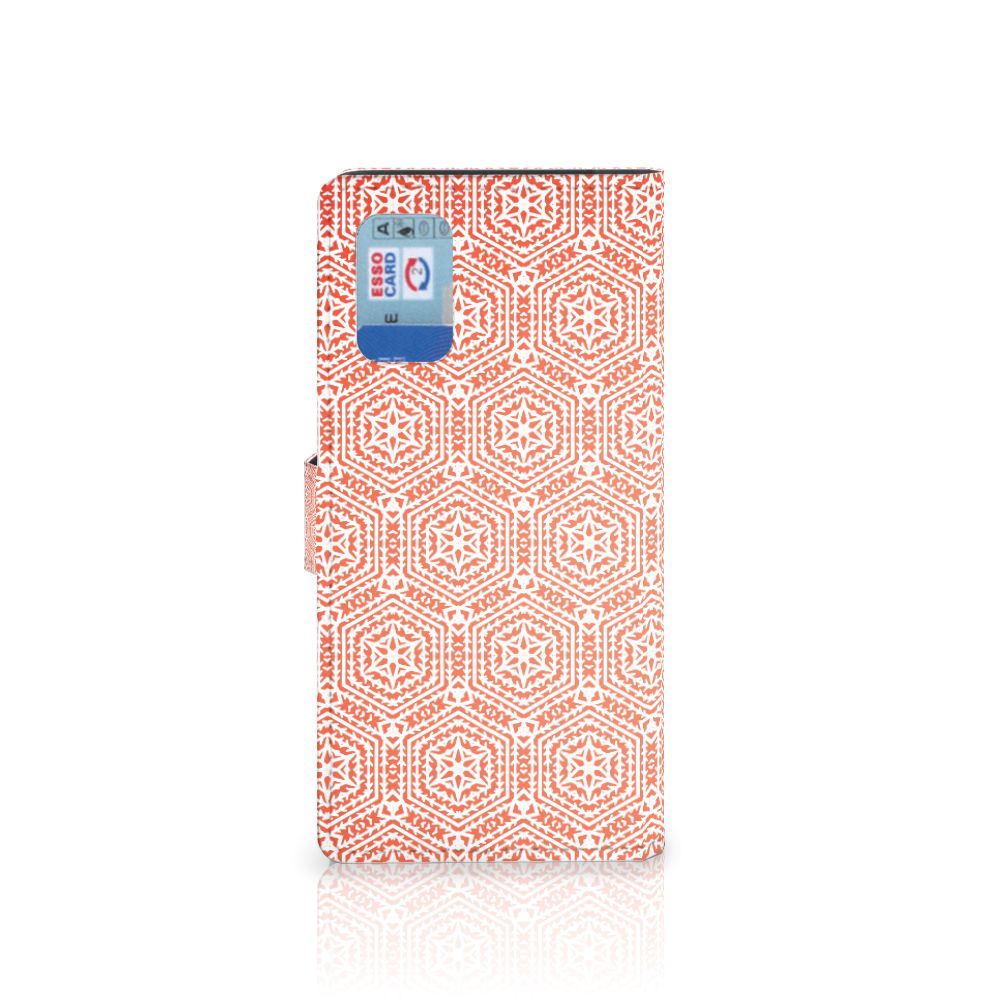 Samsung Galaxy A02s | M02s Telefoon Hoesje Pattern Orange