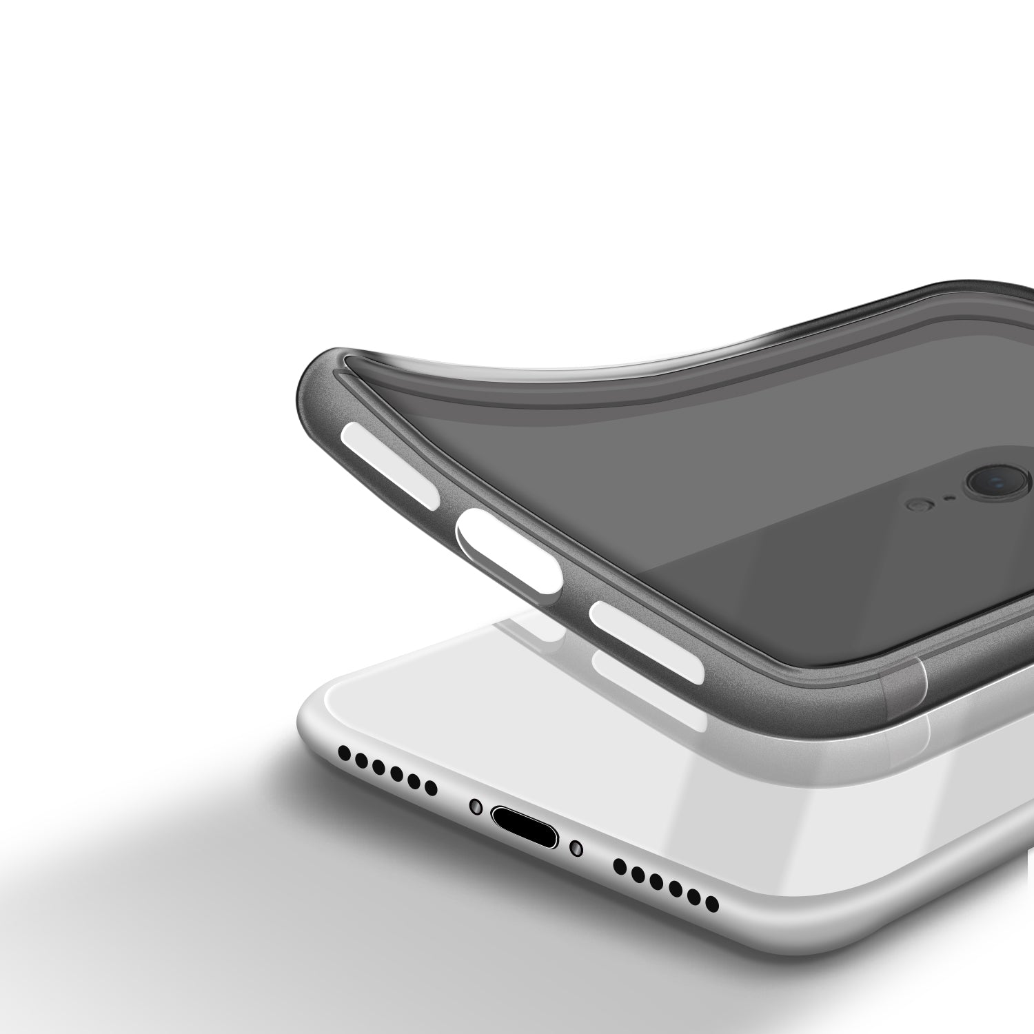 Apple iPhone Xr TPU Hoesje Grijs