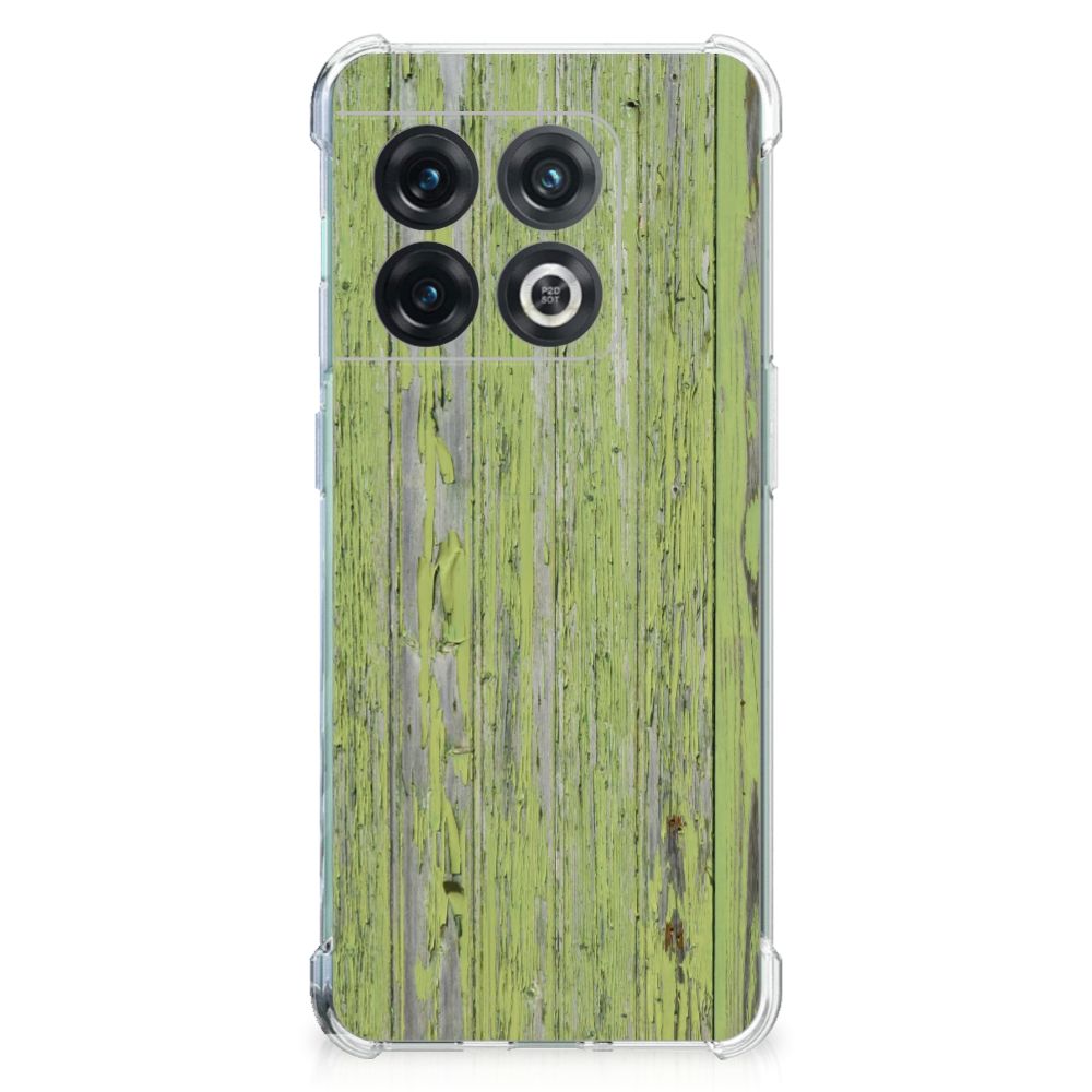 OnePlus 10 Pro Stevig Telefoonhoesje Green Wood