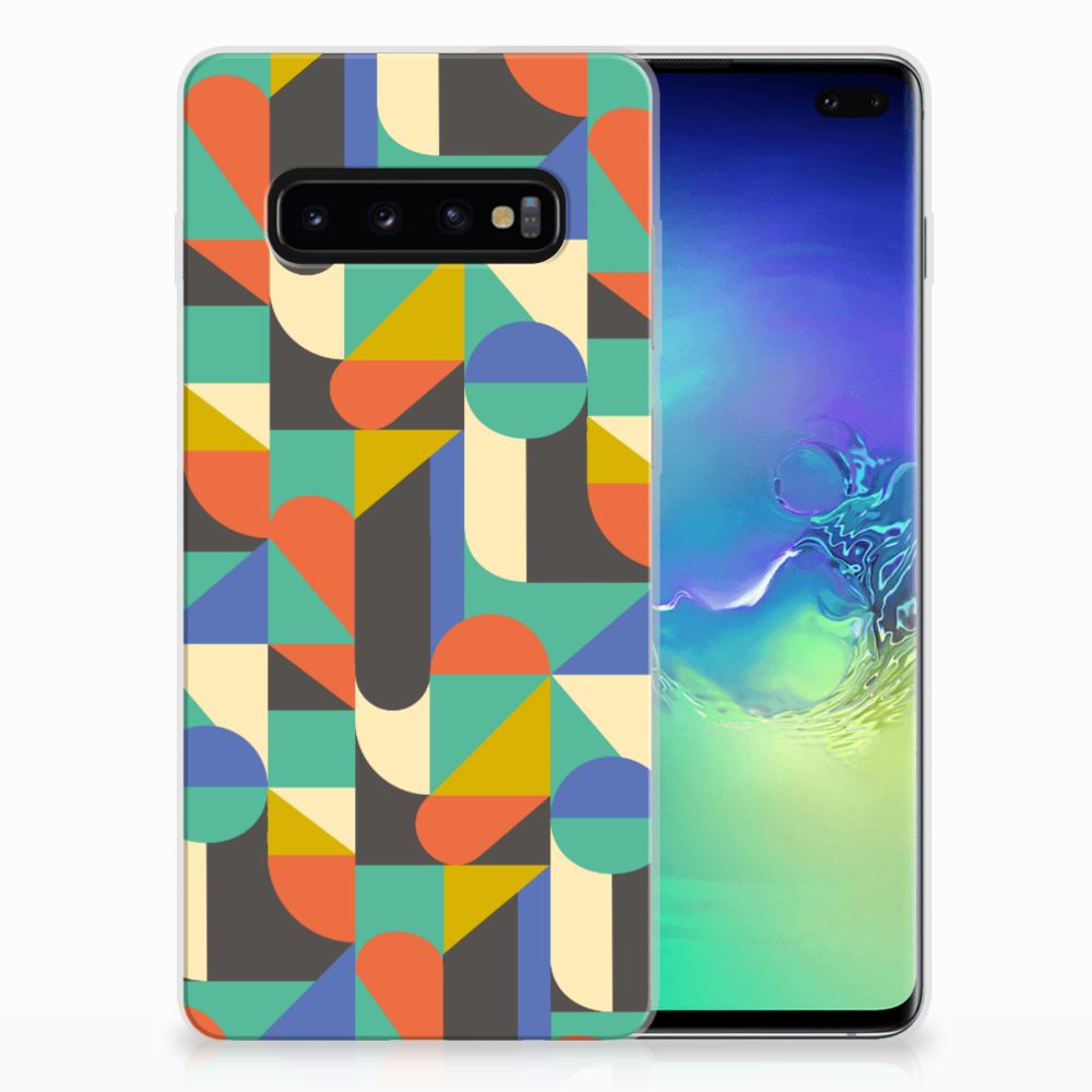 Samsung Galaxy S10 Plus TPU bumper Funky Retro