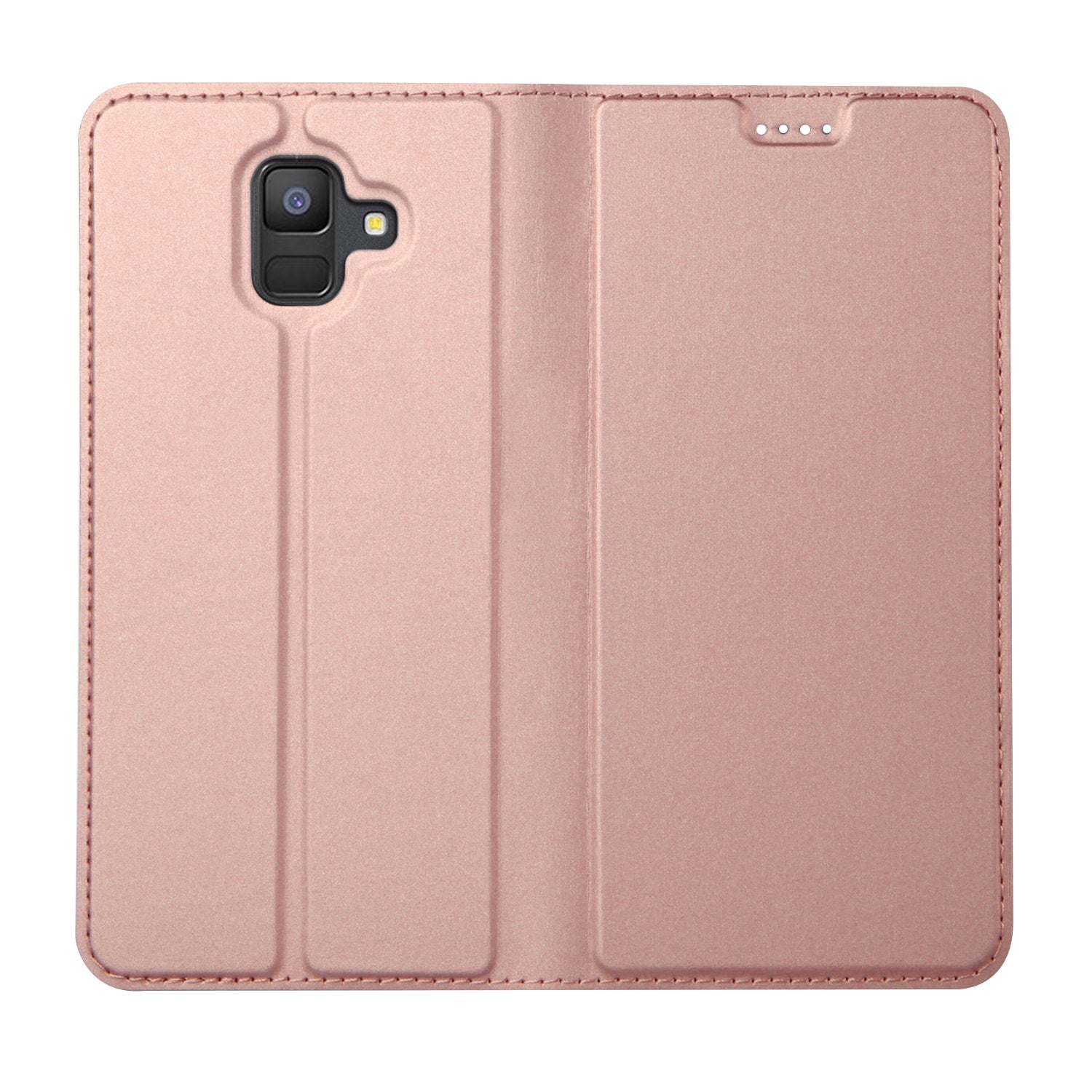 Samsung Galaxy A6 (2018) Hoesje Rose met Pashouder