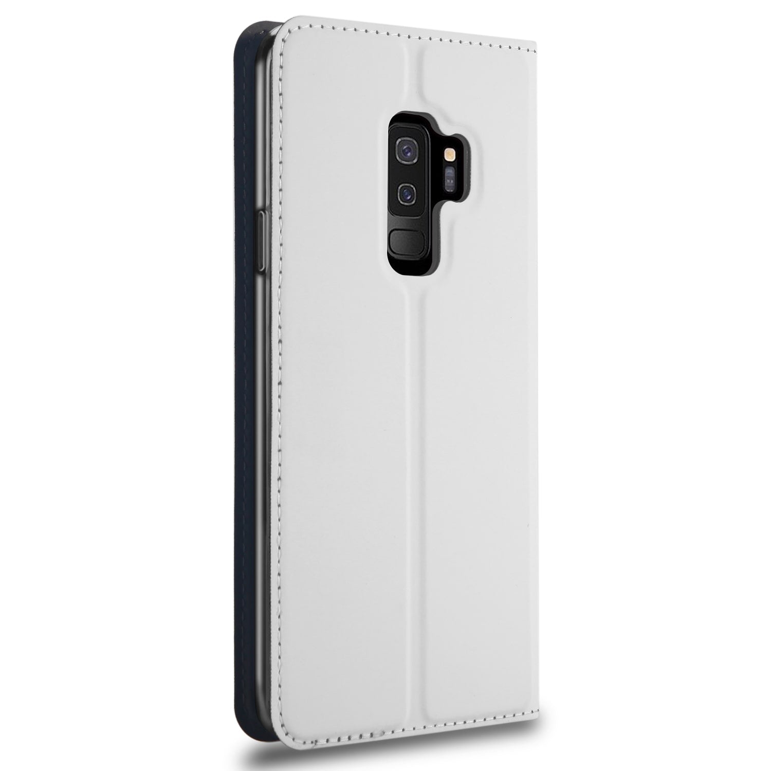 Samsung Galaxy S9 Plus Hoesje Wit met Pashouder