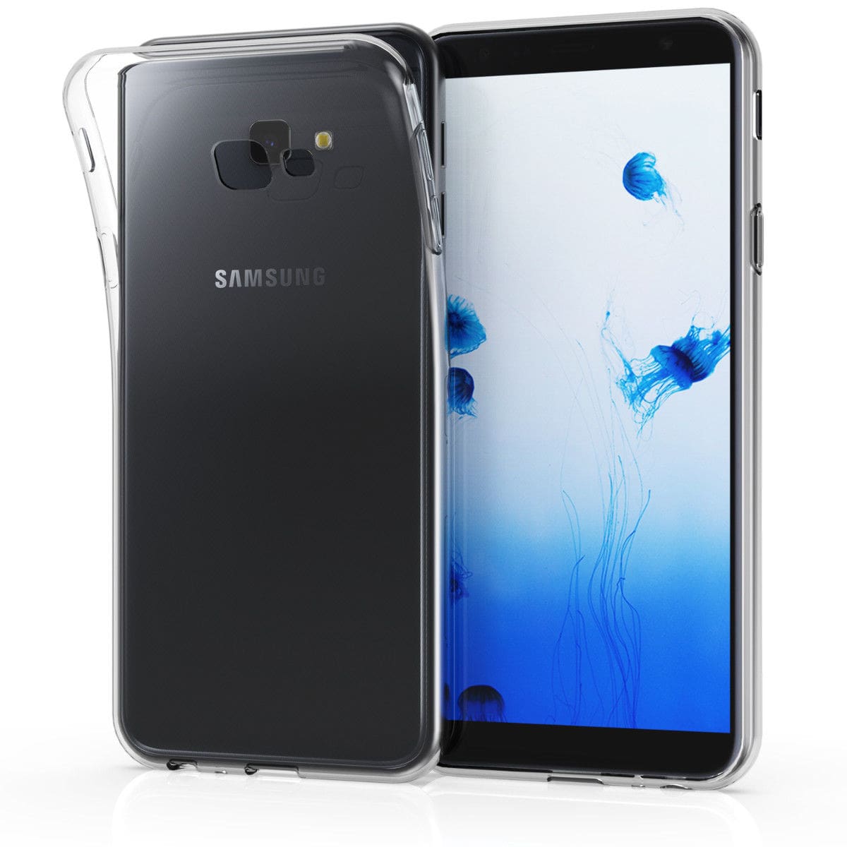 Samsung Galaxy J4 Plus (2018) TPU Hoesje Transparant