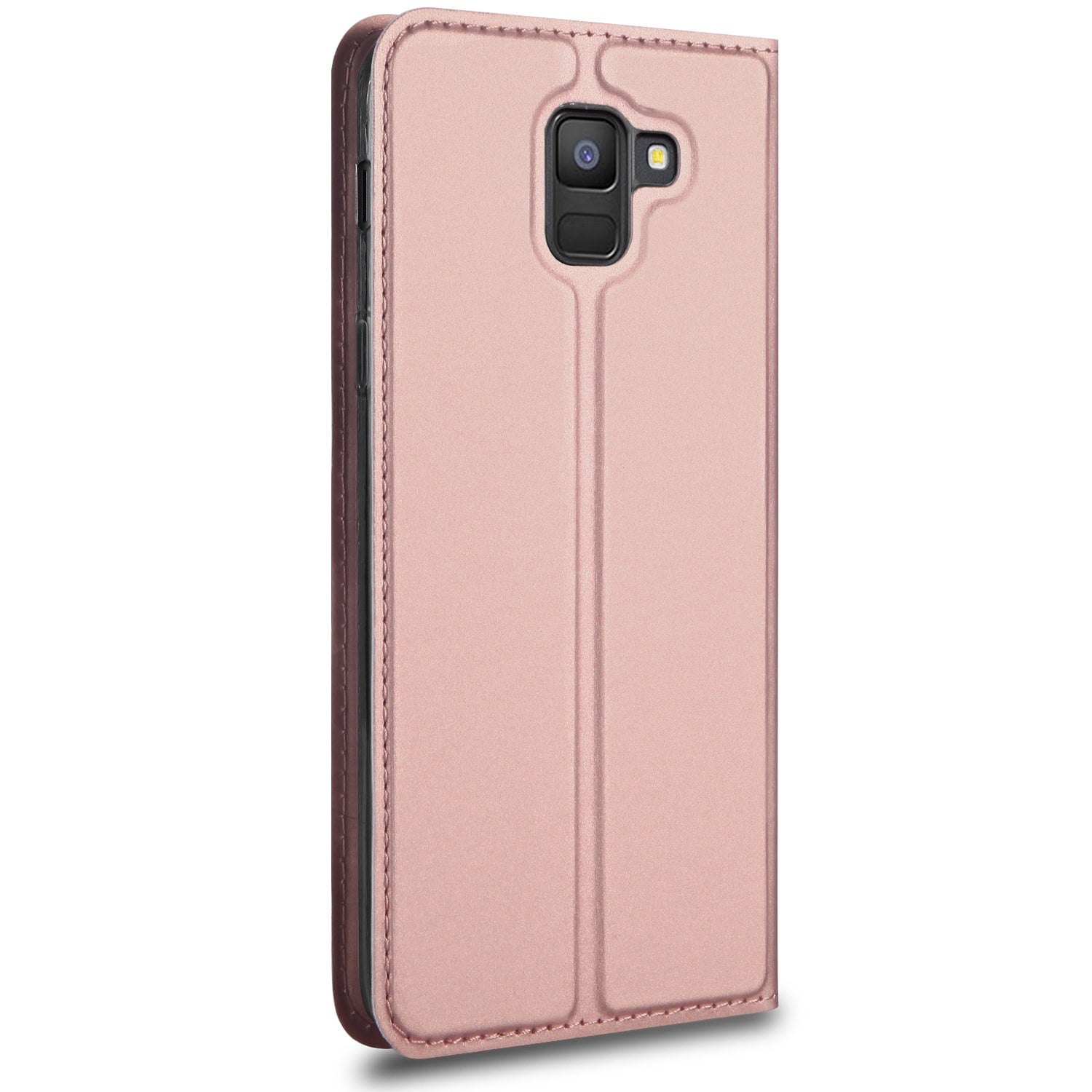 Samsung Galaxy J6 (2018) Hoesje Rose met Pashouder