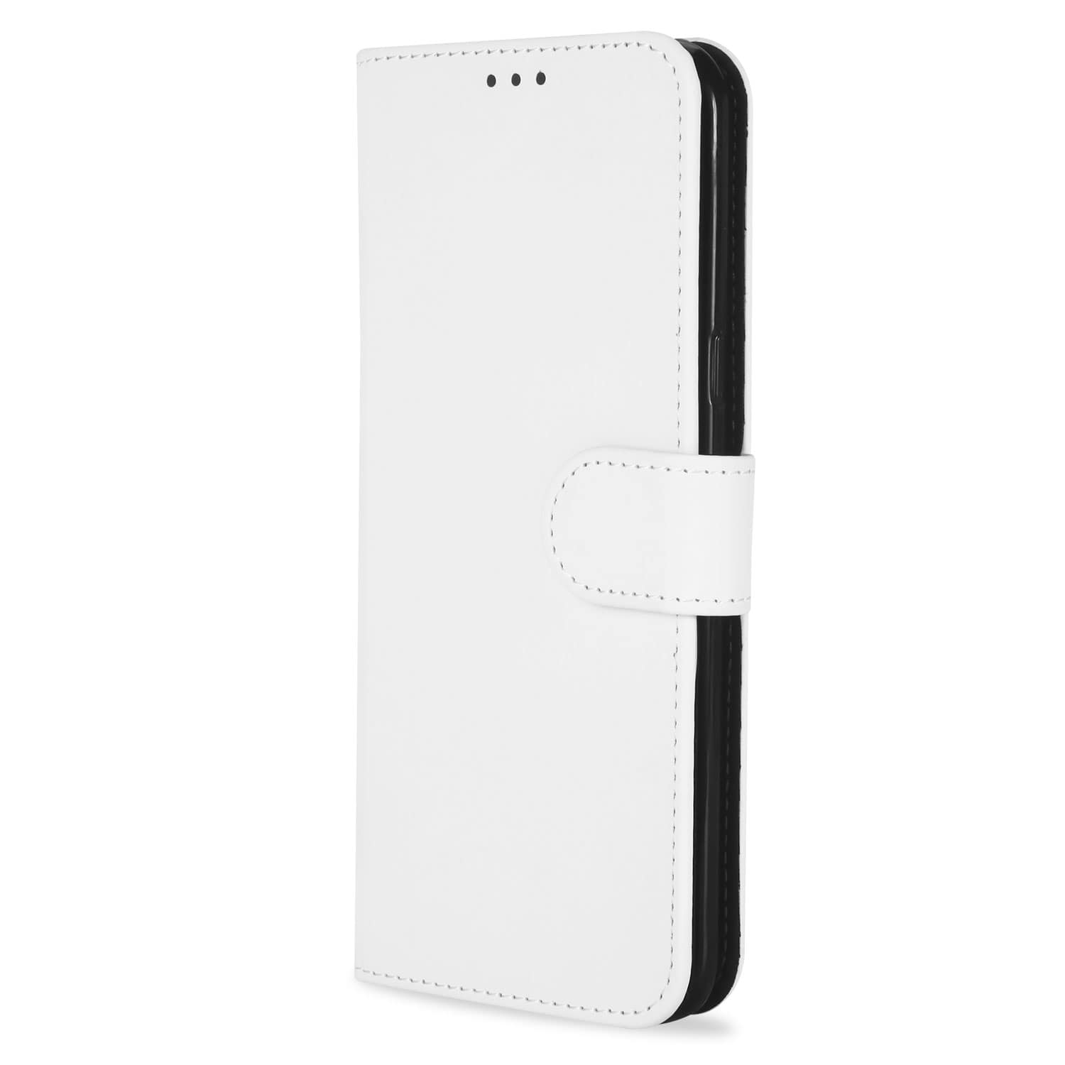 Samsung Galaxy S8 Telefoonhoesje Wit met Pasjeshouder