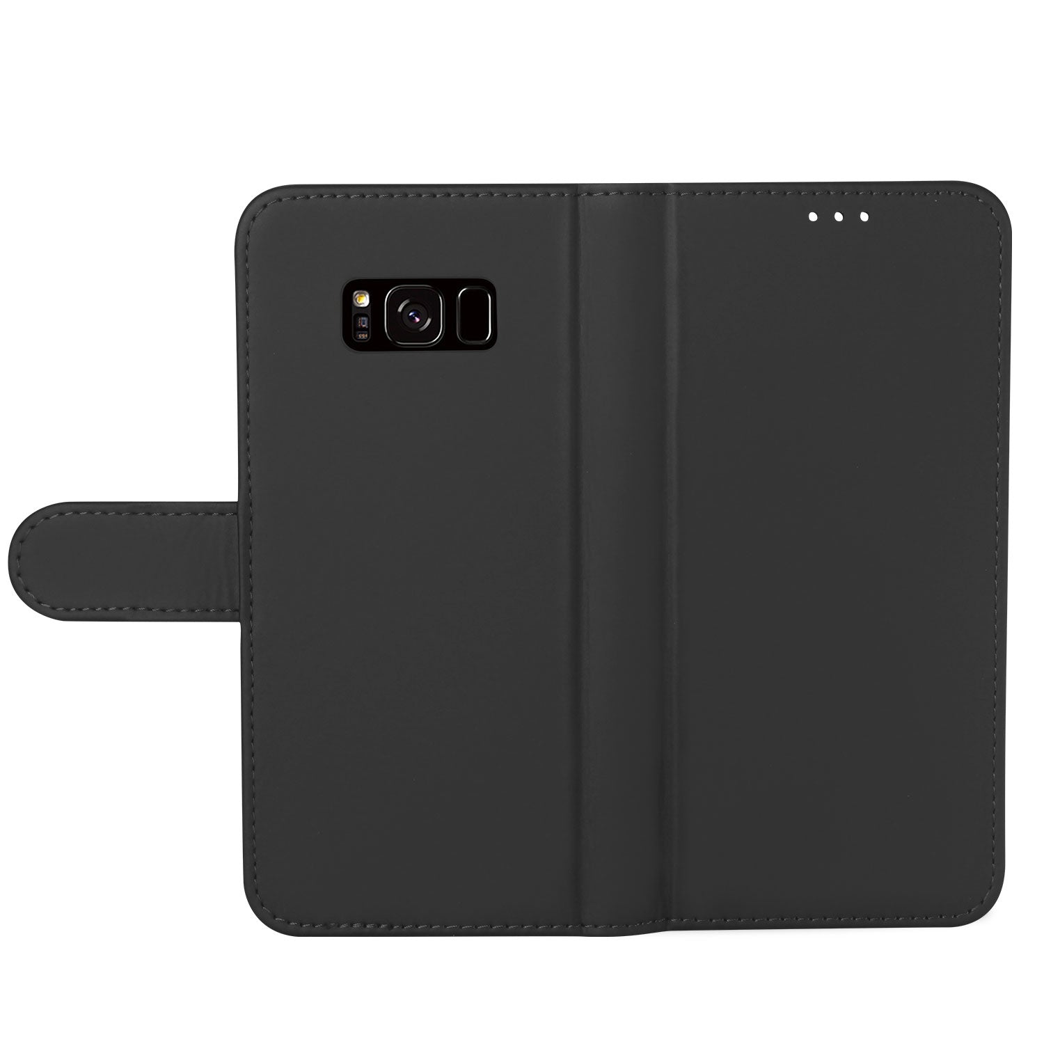 Samsung Galaxy S8 Plus Hoesje Grijs met Pasjeshouder