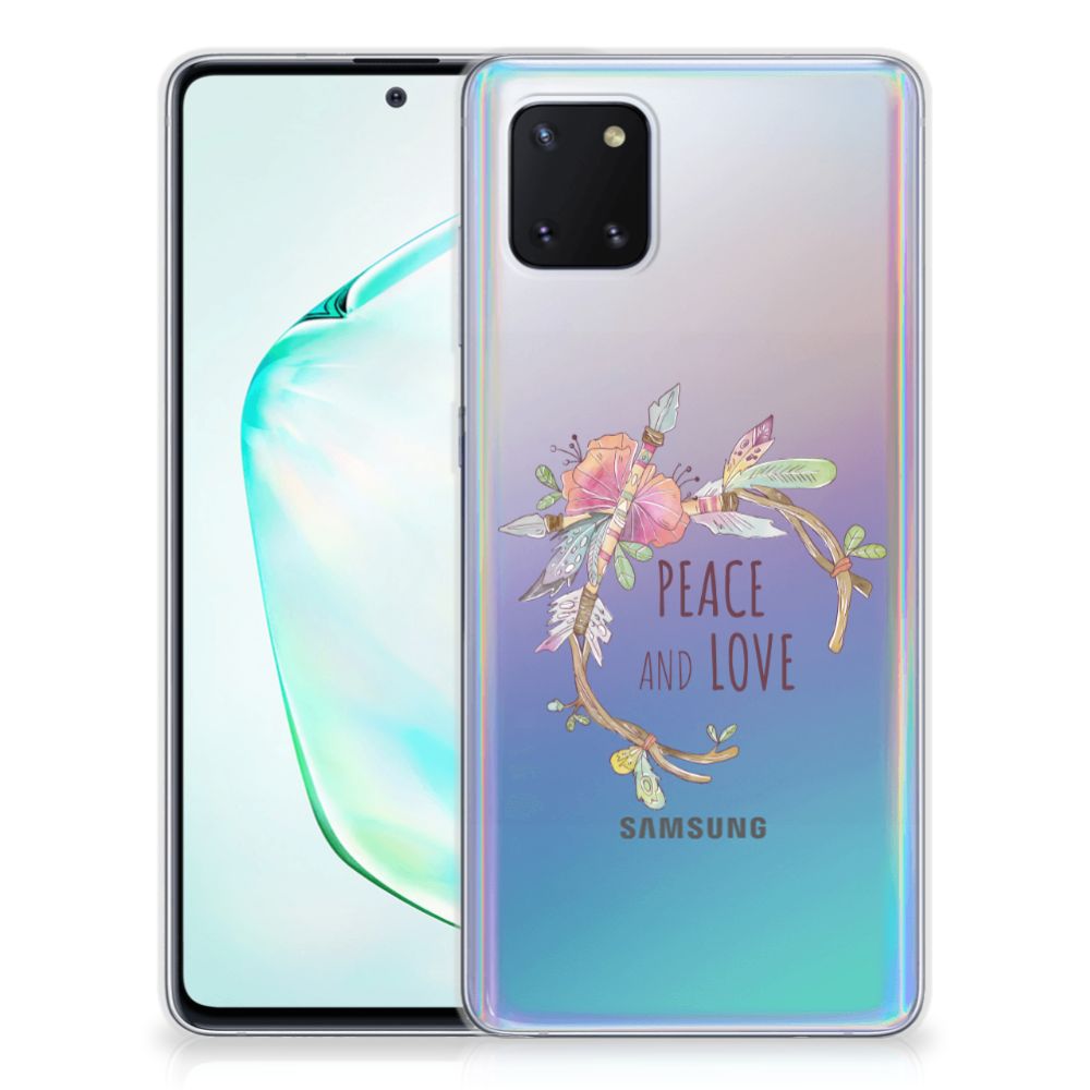 Samsung Galaxy Note 10 Lite Telefoonhoesje met Naam Boho Text B2C Telecom