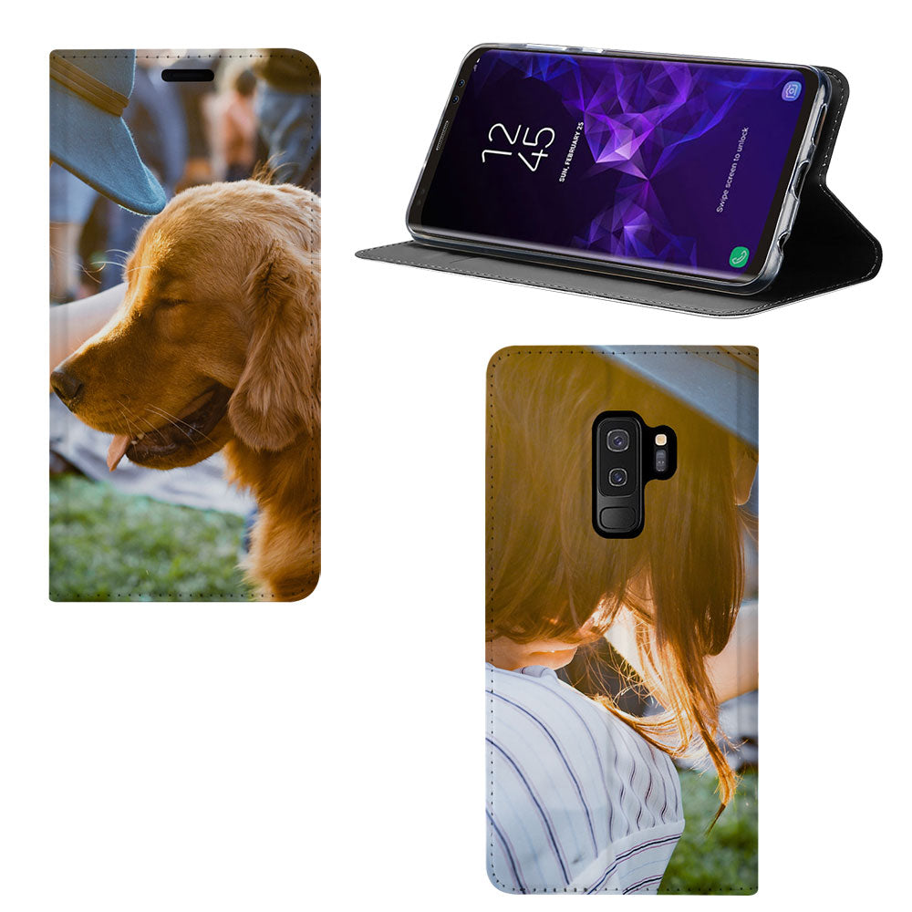 Samsung Galaxy S9 Plus Stand Case Hoesje Maken met Foto