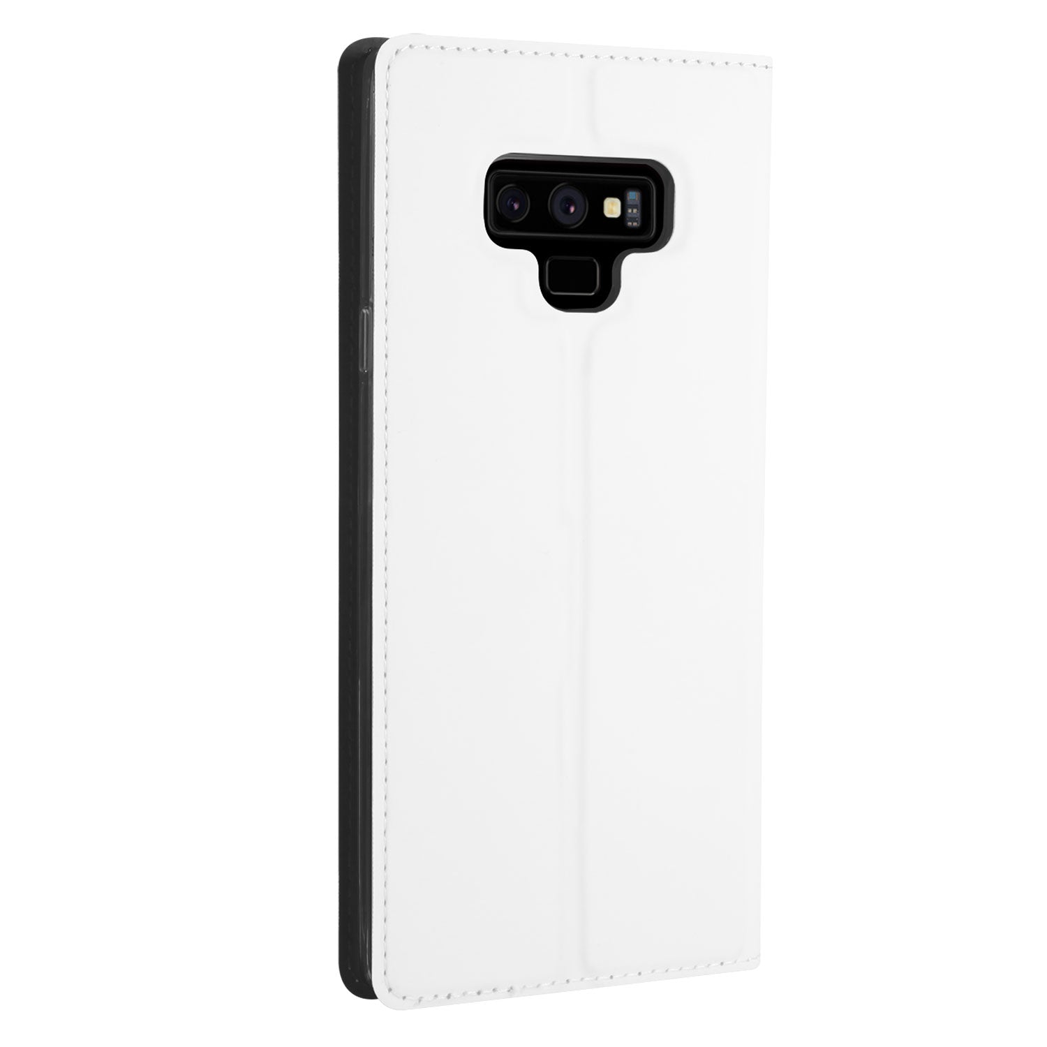 Samsung Galaxy Note 9 Stand Case Hoesje Wit met Pashouder