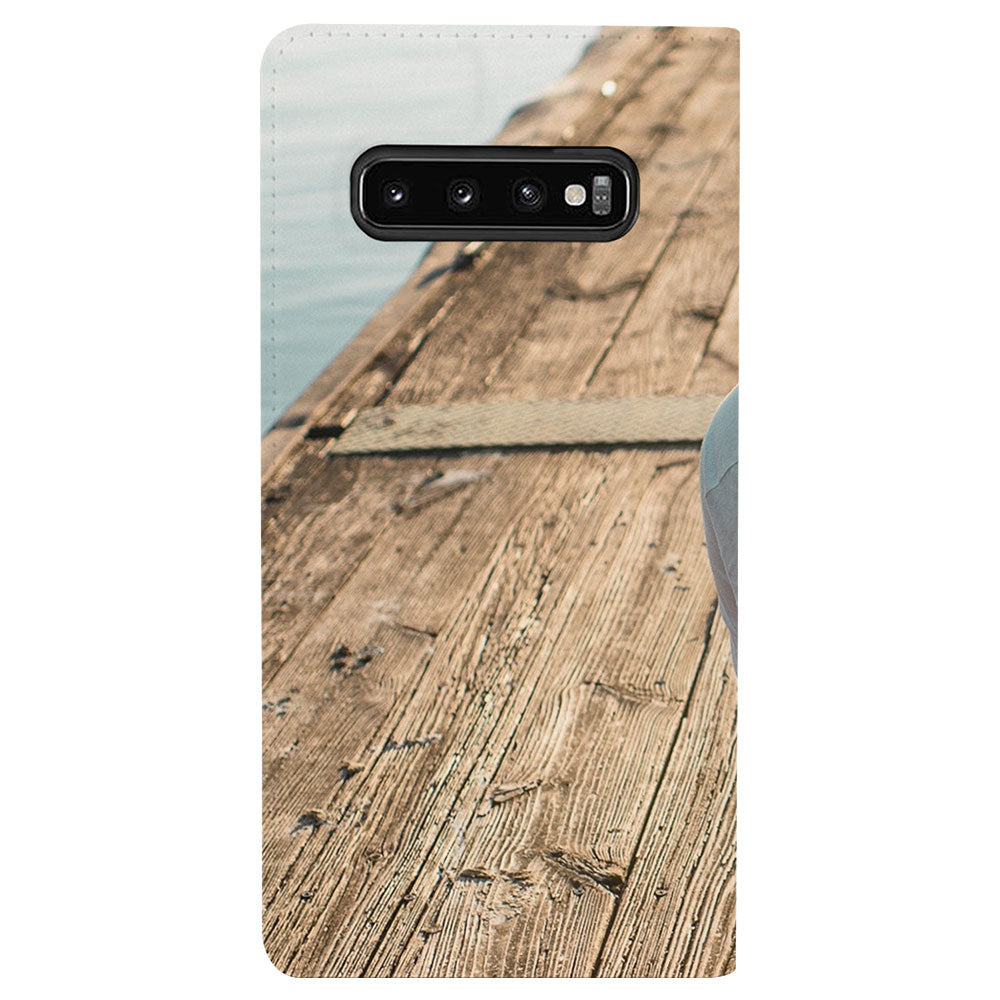 Samsung Galaxy S10 Stand Case Hoesje Maken met Foto