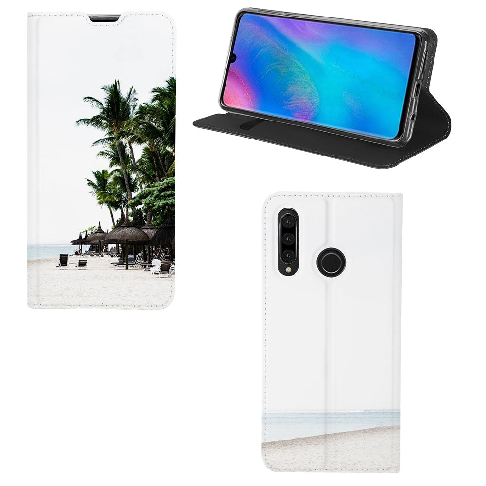 Huawei P30 Lite Standcase Hoesje Maken met Foto