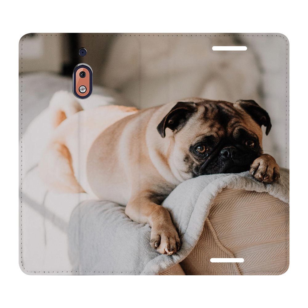 Nokia 2.1 Standcase Hoesje Maken met Foto