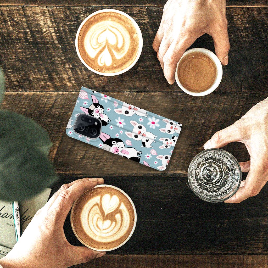 OPPO Find X5 Hoesje maken Hondjes - B2C Telecom