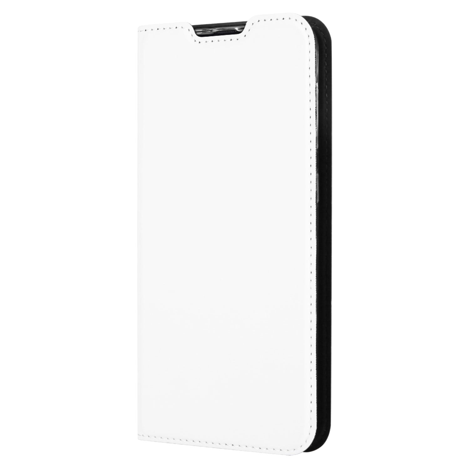 Samsung Galaxy A50 Standcase Hoesje Wit met Pashouder