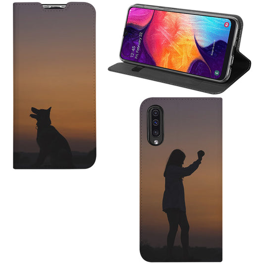 Samsung Galaxy A50 Standcase Hoesje Maken met Foto