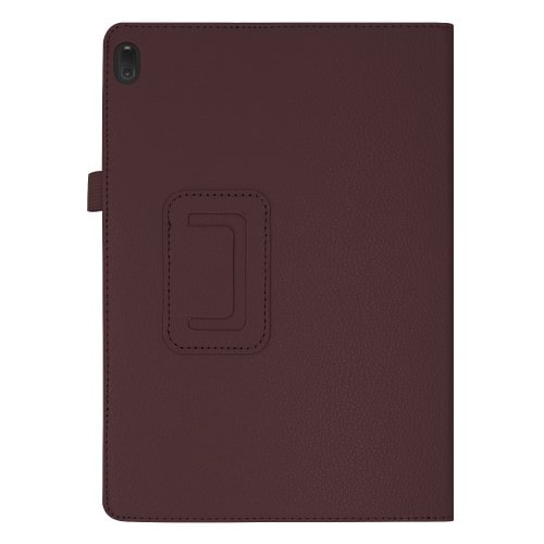 Lenovo Tab E10 Tablet Hoes Bruin met Standaard