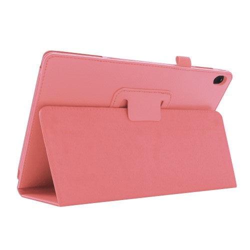 Bookcase Lenovo Tab E10 Lichtroze met Standaard