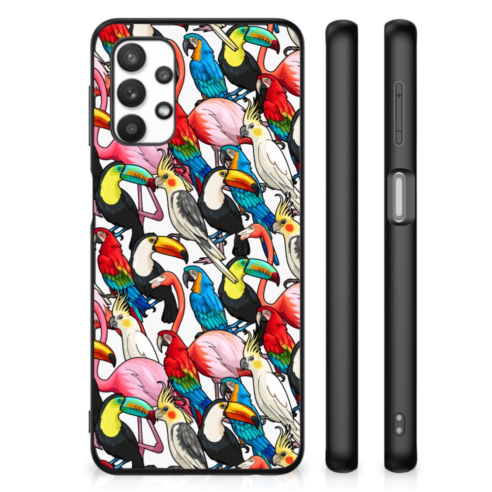 Samsung Galaxy A32 5G Dierenprint Telefoonhoesje Birds B2C Telecom