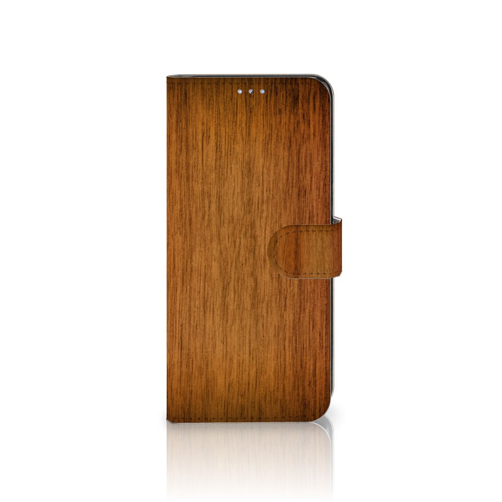Motorola Moto G31 | G41 Book Style Case Donker Hout