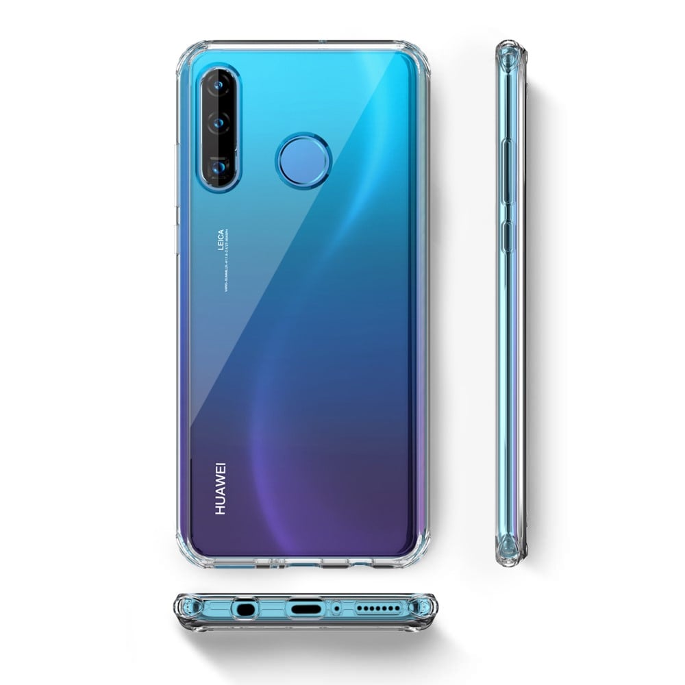 Huawei P30 Lite Anti-Shock Hoesje Transparant 