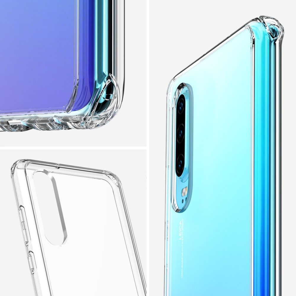 Huawei P30 Anti-Shock Hoesje Transparant 