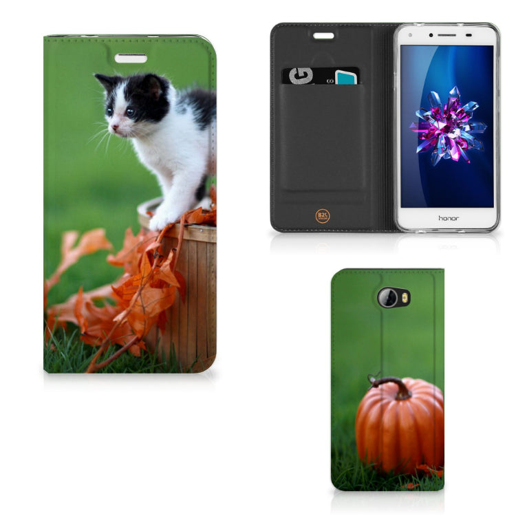 Huawei Y5 2 | Y6 Compact Hoesje maken Kitten