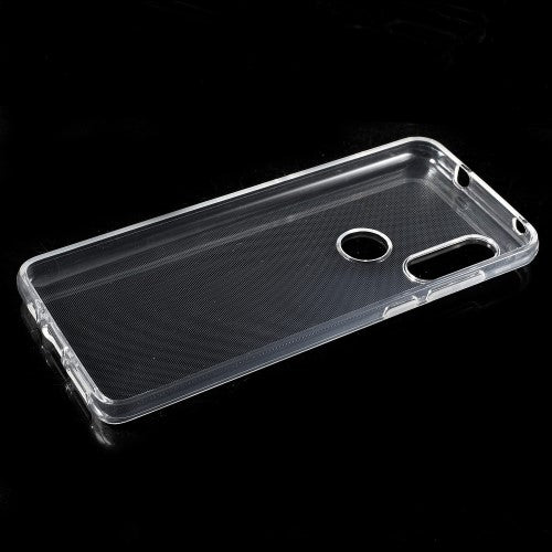 Motorola One Vision Bumper Case Transparant 