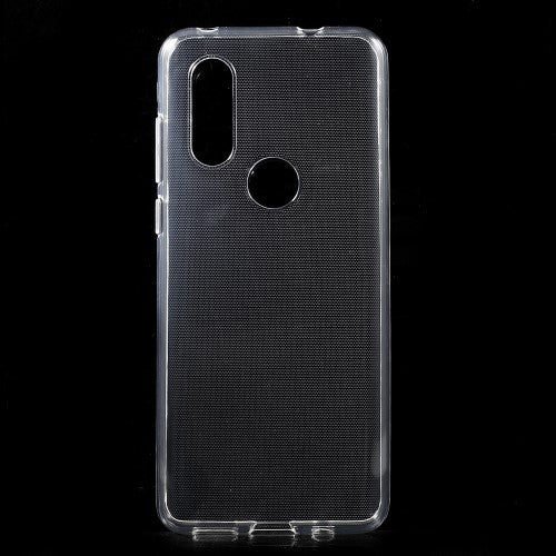 Motorola One Vision Bumper Case Transparant 