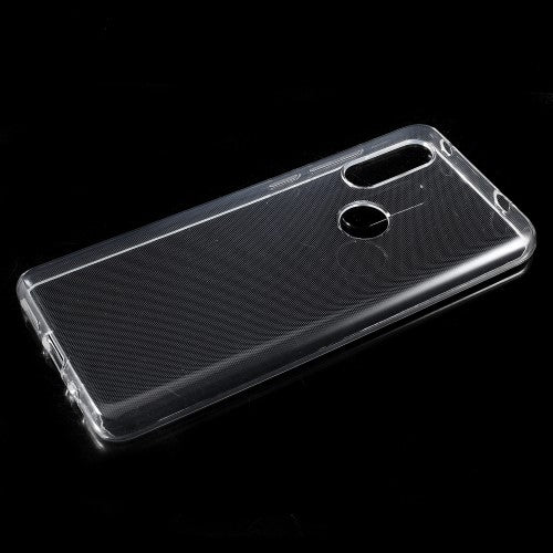 Motorola One Vision Bumper Case Transparant 