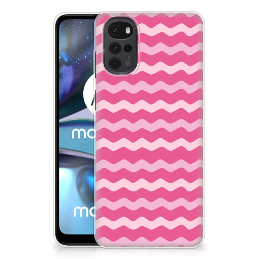 Motorola Moto G22 TPU bumper Waves Pink B2C Telecom