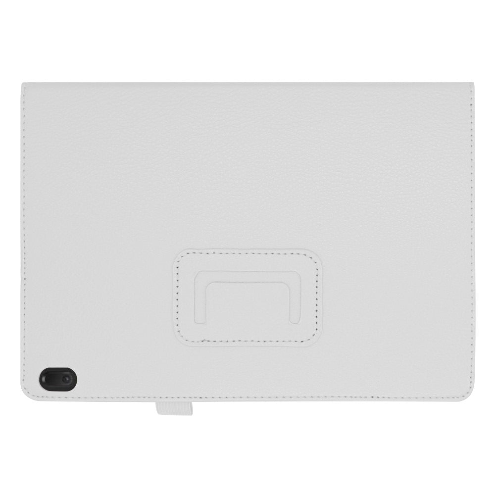 Lenovo Tab E10 Tablet Hoes Wit met Standaard