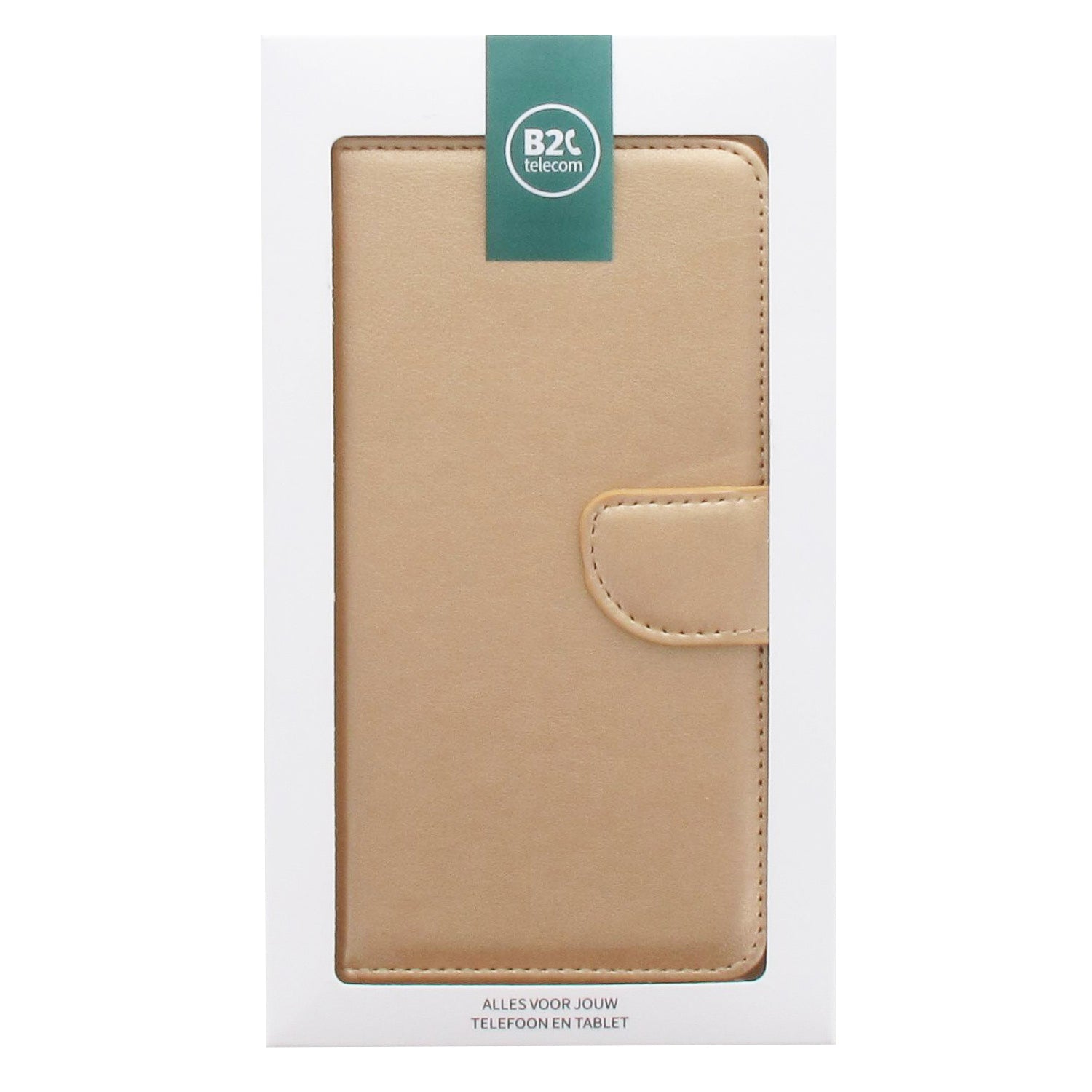 Samsung Galaxy A80 Hoesje Goud met Pasjeshouder