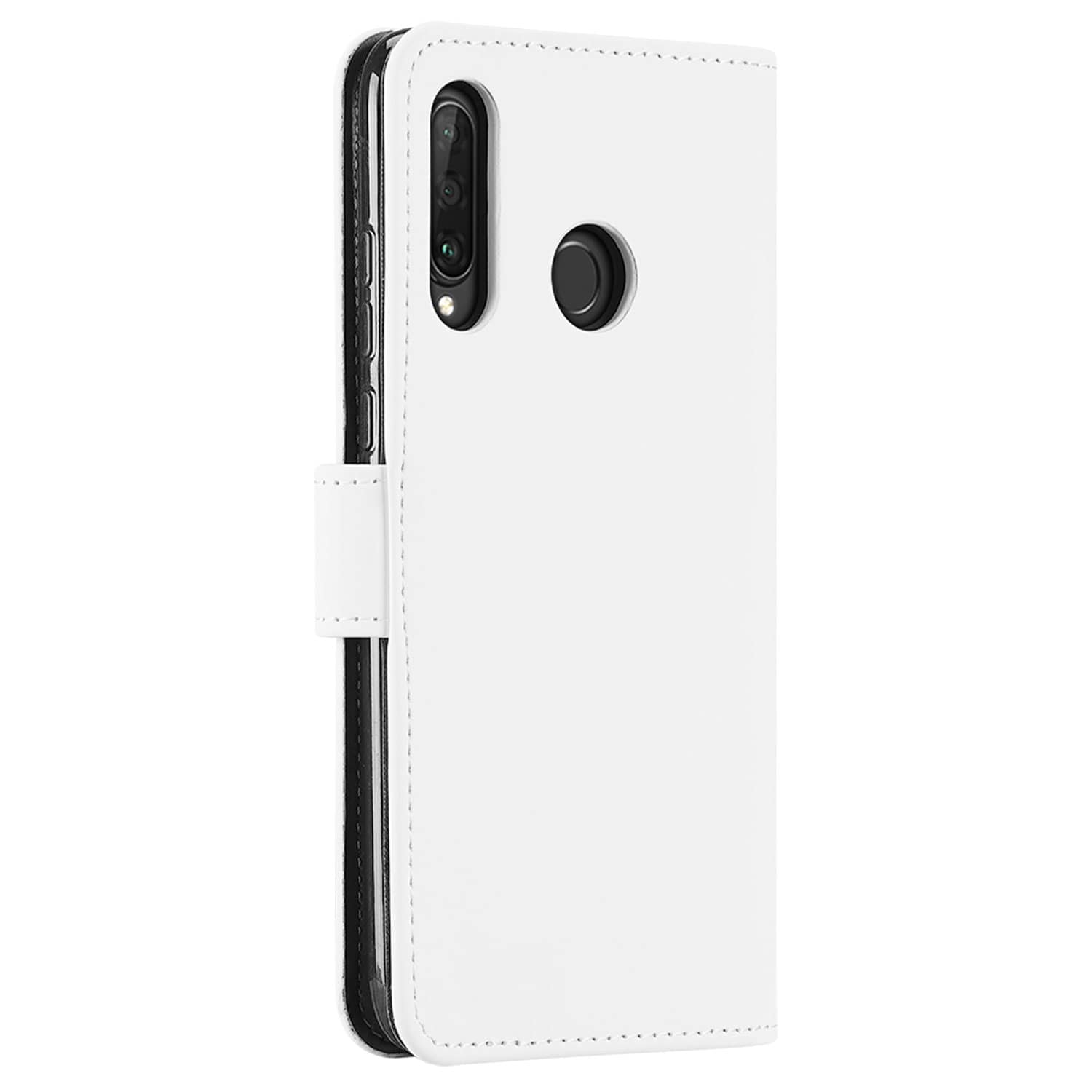 Huawei P30 Lite Telefoonhoesje Wit met Pasjeshouder