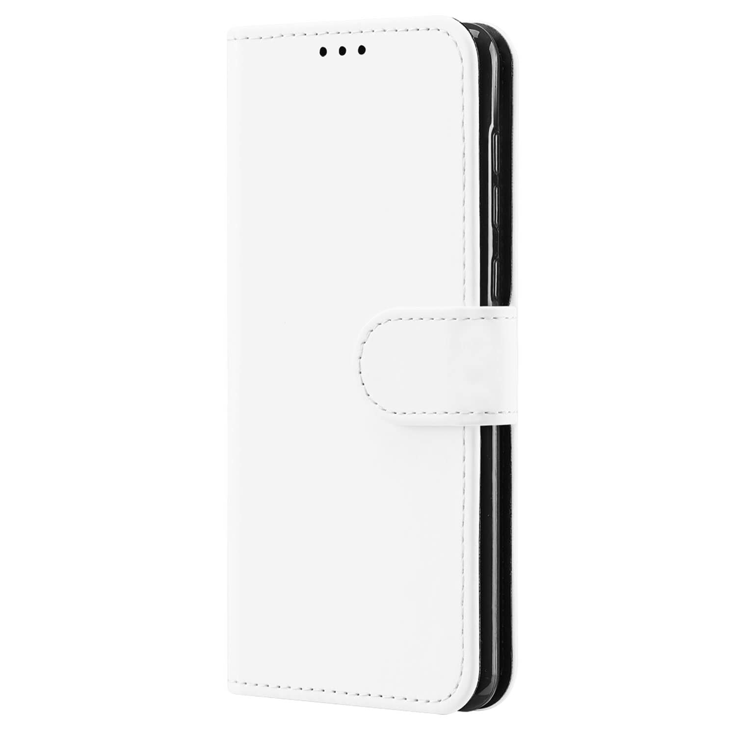 Huawei P30 Lite Telefoonhoesje Wit met Pasjeshouder