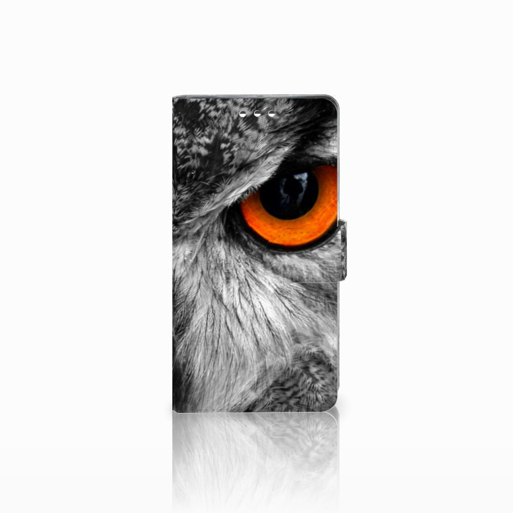 Sony Xperia XZ1 Telefoonhoesje met Pasjes Uil