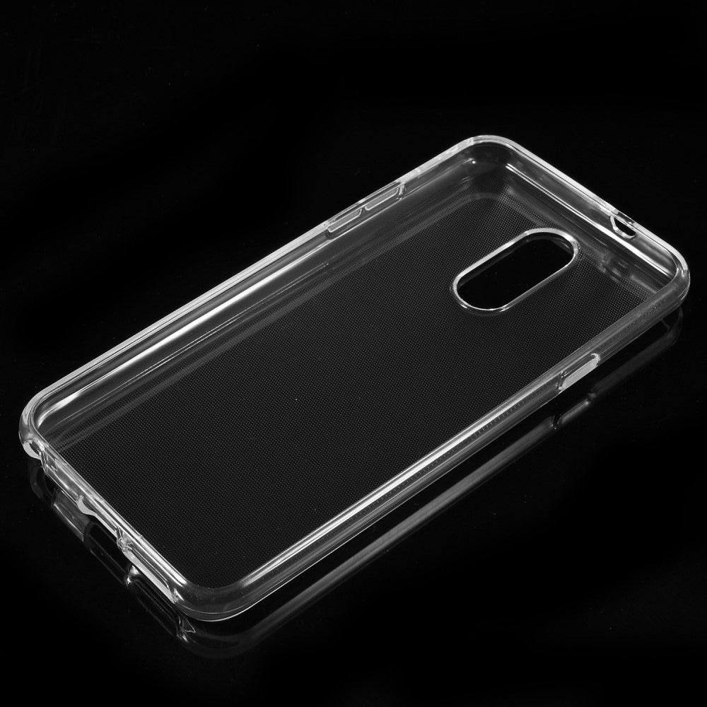 LG Q7 Siliconen Hoesje Transparant 