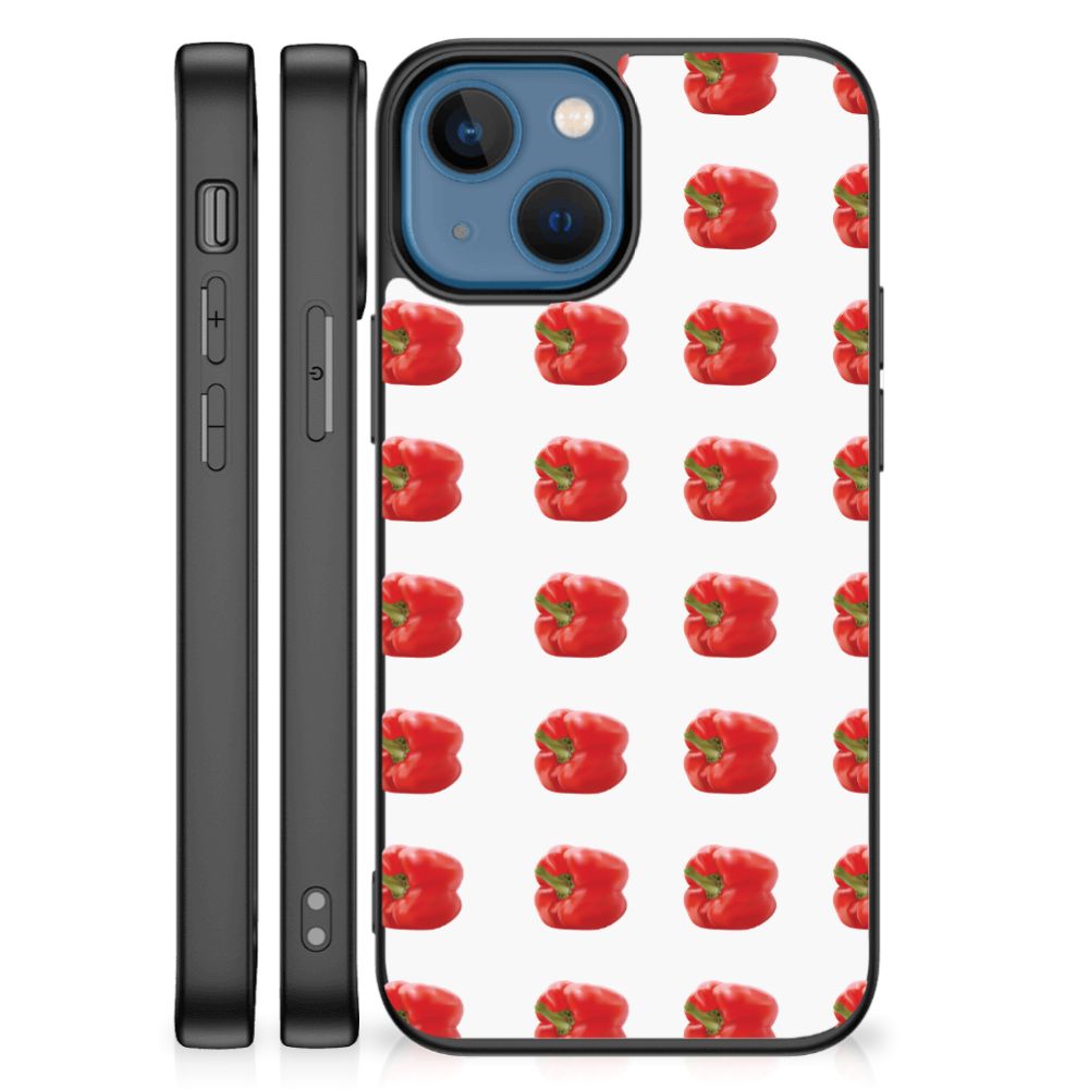 Apple iPhone 13 mini Back Cover Hoesje Paprika Red B2C Telecom