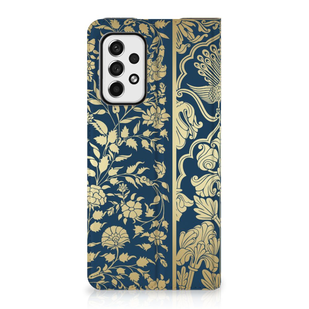 Samsung Galaxy A73 Smart Cover Beige Flowers - B2C Telecom