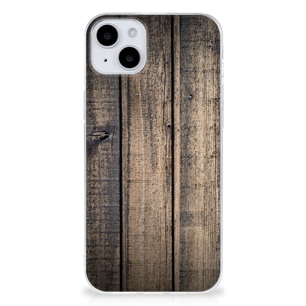 iPhone 15 Bumper Hoesje Steigerhout