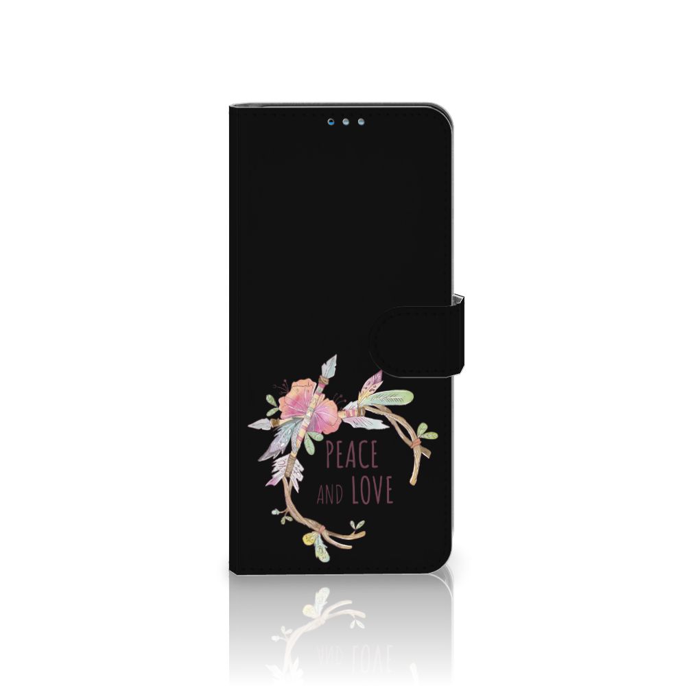 Motorola Moto G9 Plus Leuk Hoesje Boho Text