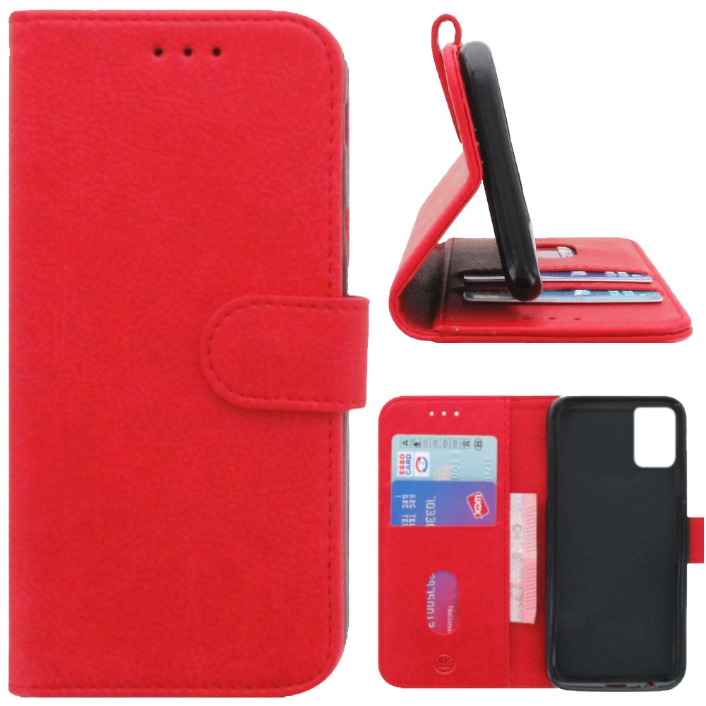 Hoesje Samsung Galaxy A51 Rood met Standaard