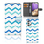 Samsung Galaxy A32 4G Telefoon Hoesje Zigzag Blauw
