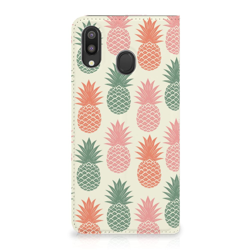 Samsung Galaxy M20 Flip Style Cover Ananas